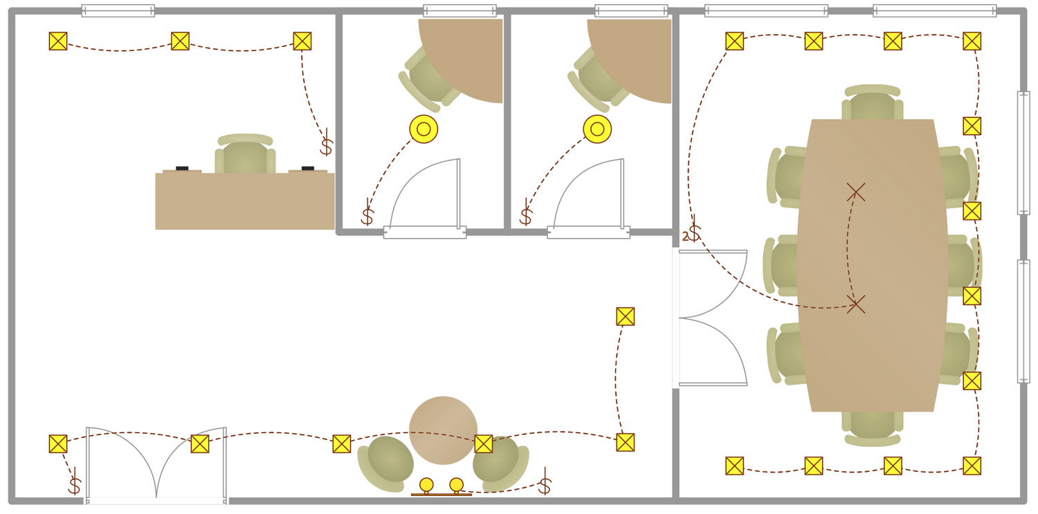 Reflected Ceiling Plans Solution Conceptdraw Com