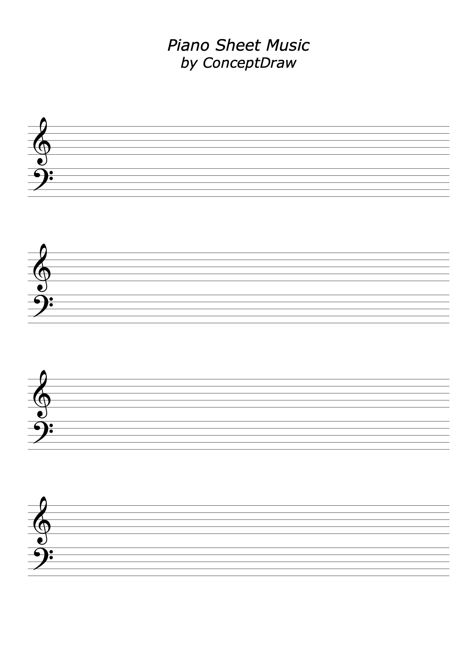 Piano Sheet Music