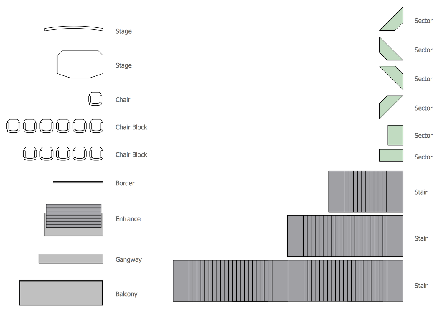 How To Make An Auditorium Seating Chart