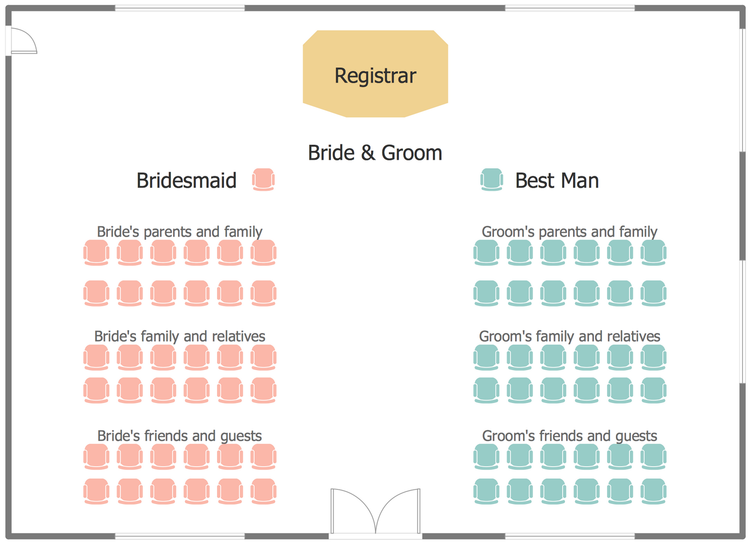 Seating Plans Solution Conceptdraw Com