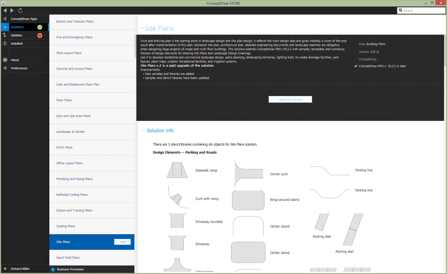 Site Plans Solution - Install