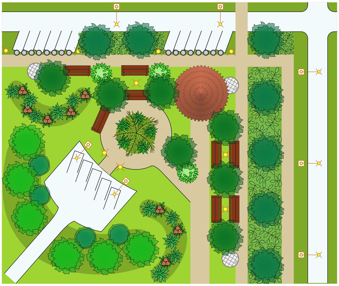 Residential Site Plans Examples  Site plan vs Floor plan Difference