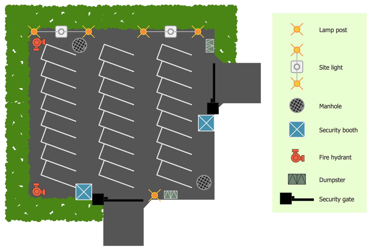 Commercial Building Site Plan Example Building Plan Software Create Great Looking Building 