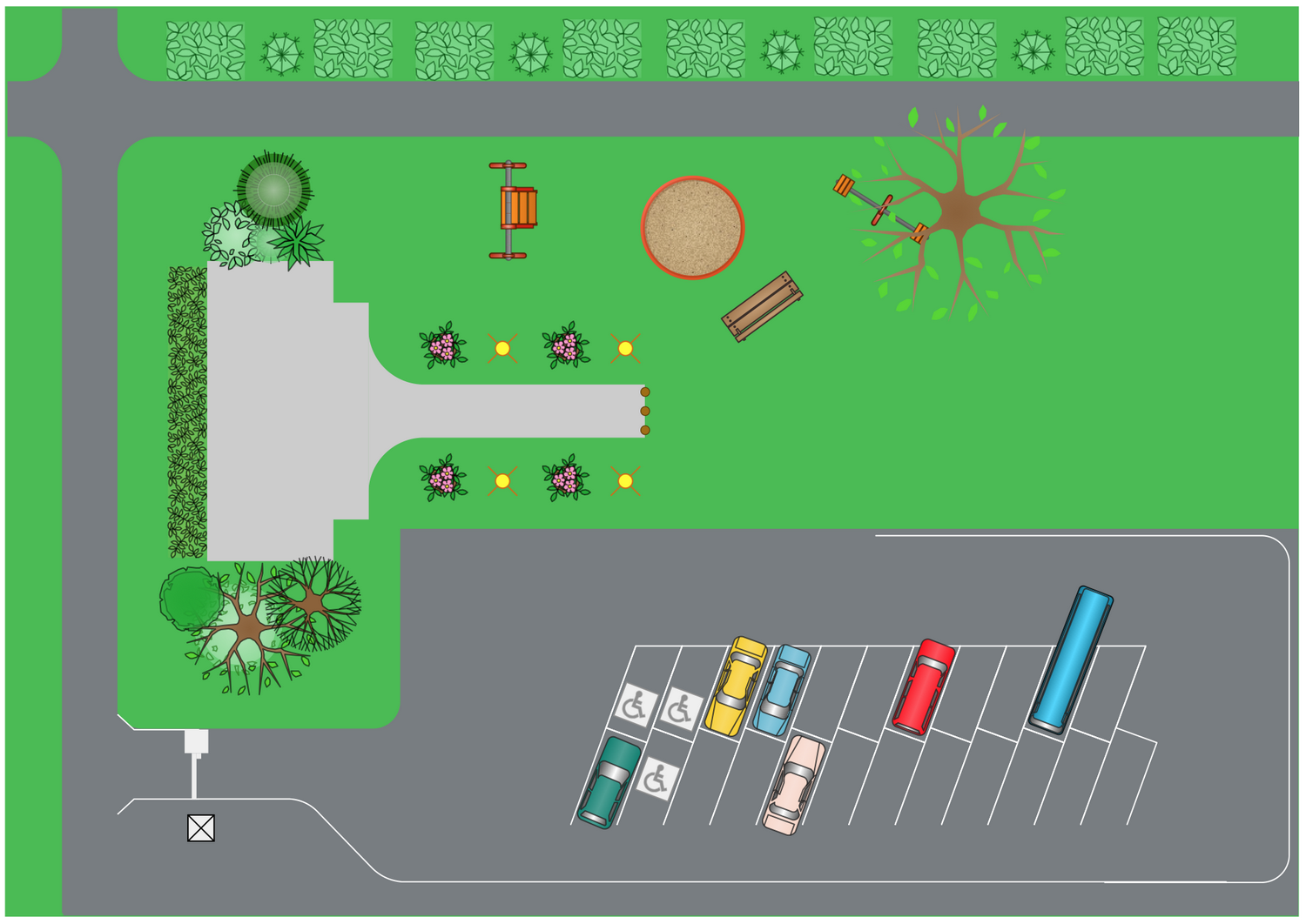 Site Plans Solution Conceptdraw Com