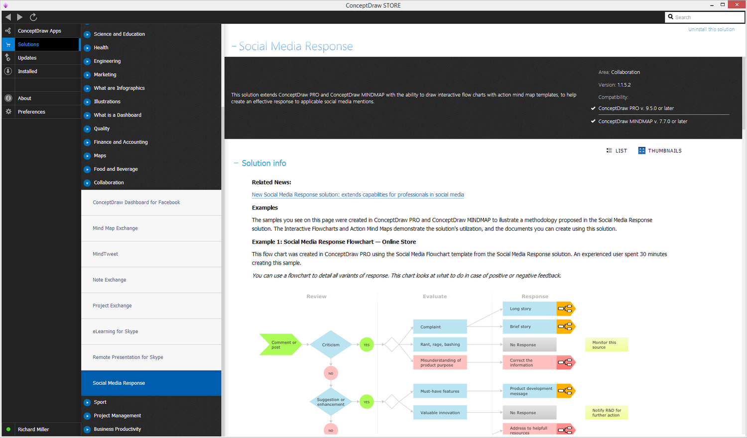 Social Media Response solution - Start Using