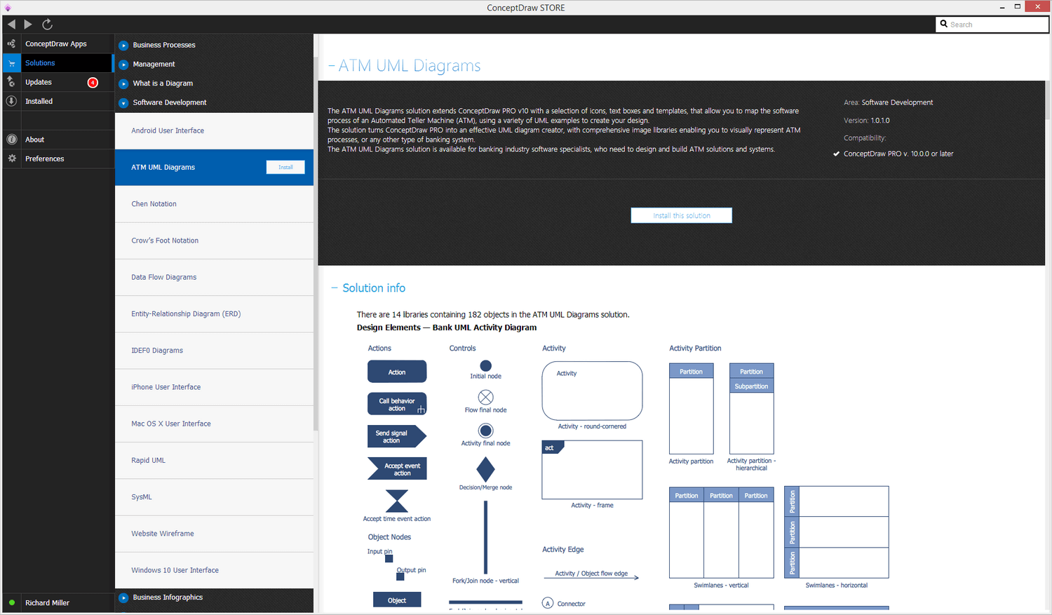 ATM UML Diagrams Solution - Install