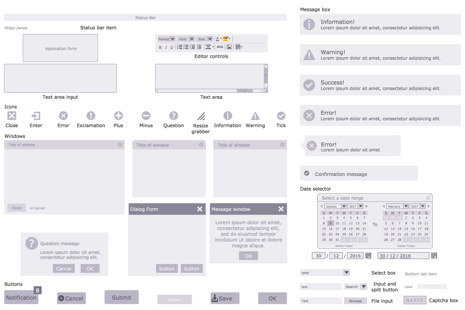 Design Elements — Forms