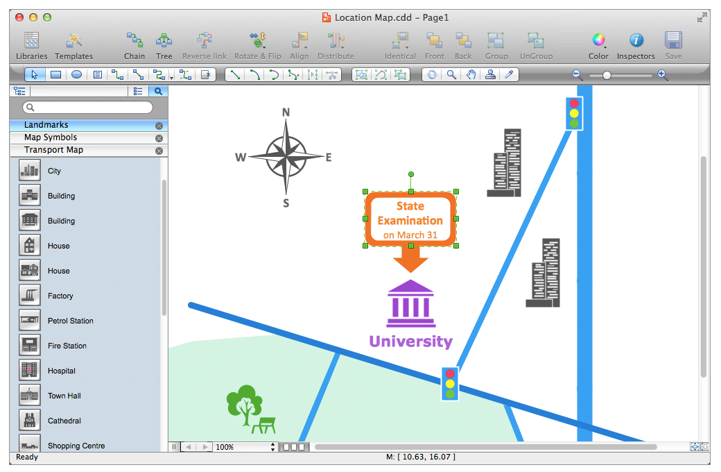 Spatial Infographics solution for macOS