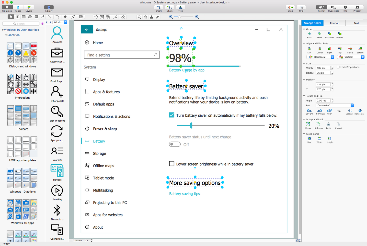 Windows 10 User Interface Solution for Mac OS