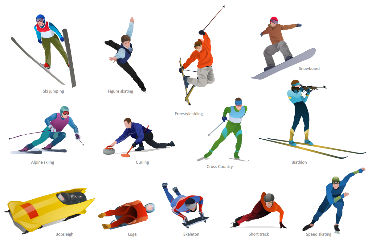 Icon Winter Sport Photos and Images & Pictures